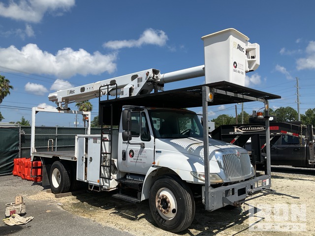 Altec LRV56 56 ft on 2012 International 4300 DuraStar 4x2 Bucket Truck ...