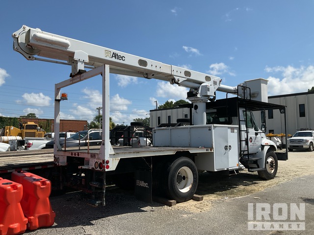 Altec LRV56 56 ft on 2012 International 4300 DuraStar 4x2 Bucket Truck ...