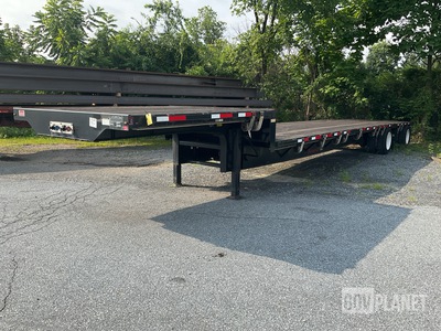 2015 Transcraft 554 S 48x102 T/A Step Deck Trailer