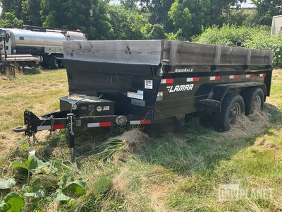 2017 Lamar DM771225 End Dump Trailer