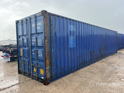 40 ft High Cube Storage Container