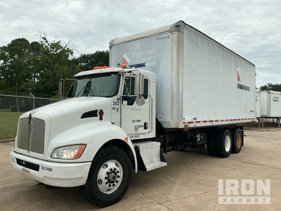 2013 Kenworth T370 6x4 Van Truck