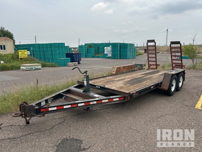 1999 Towmaster 16 ft T/A Equipment Trailer