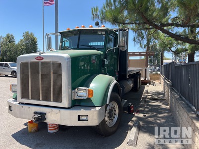 2014 Peterbilt 6x4 Flatbed Dump Truck (Inoperable)