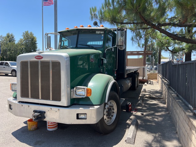 2014 Peterbilt 6x4 Flatbed Dump Truck (Inoperable)