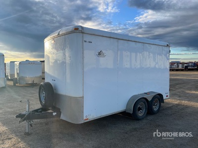 2012 Cargo Mate 14 ft T/A Tool Crib مقطورة ذو كبينة مغلقة