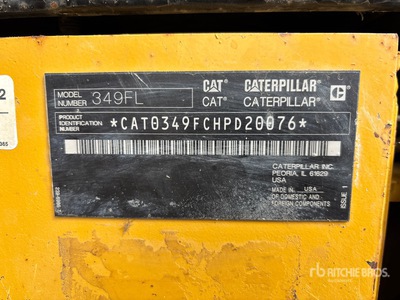 2018 Cat 349F L Koparka gąsienicowa