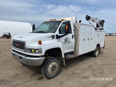 2007 GMC C5500 4x4 Service Truck