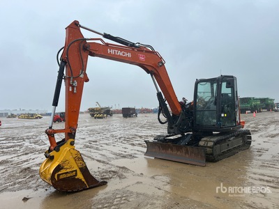 2023 Hitachi ZX85USB-5N Excavadora de Cadenas