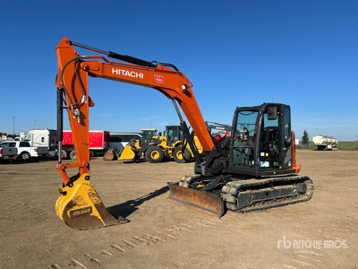 2023 Hitachi ZX85USB-5N Excavadora de Cadenas