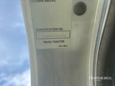 2007 Kenworth T800 6x4 Camion à benne basculante D/E