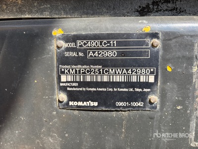 2022 Komatsu PC490LC-11 Rupsgraafmachine