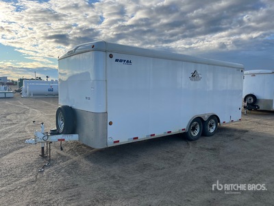 2017 Royal 21 ft T/A Tool Crib Enclosed Trailer