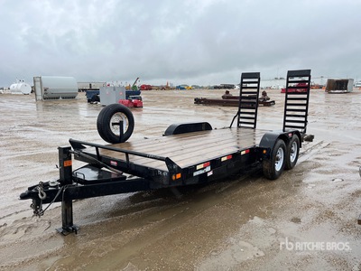 2019 Canada Trailers ES718-14K 18 ft T/A Equipment Trailer