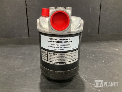 General Dynamics 10658546-001 Fluid Filter Body