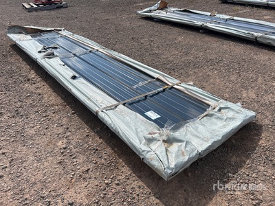 Quantity of 2025 SKLP SKL100 12 ft x 3 ft 2 in Black Galvalume Steel Sheets Structural Steel (Unused)