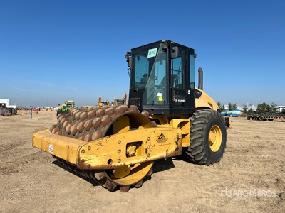 2007 Cat CP-563E Padfoot Drum Compactor