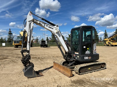 2012 Bobcat E35 を見 Mini Excavator