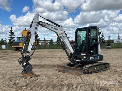 2012 Bobcat E35 を見 Mini Excavator