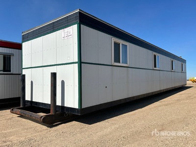 60 ft x 12 ft Skid-Mounted Oficina móvil