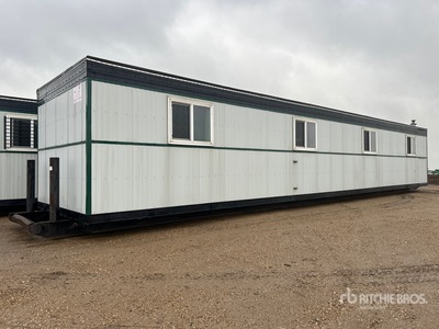 Red Rose S13-17-03 60 ft x 12 ft Skid-Mounted Mobile Office