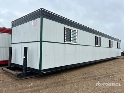 Red Rose 60 ft x 12 ft Skid-Mounted Mobile Office