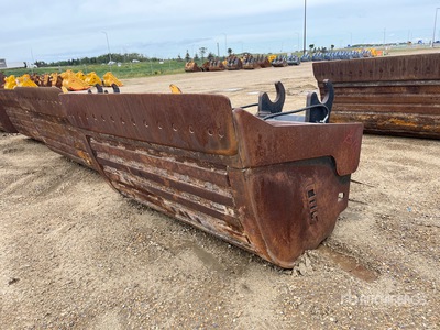 CWS 84 in Q/C Hydraulic Tilting Excavator Bucket - Fits Hitachi ZX450