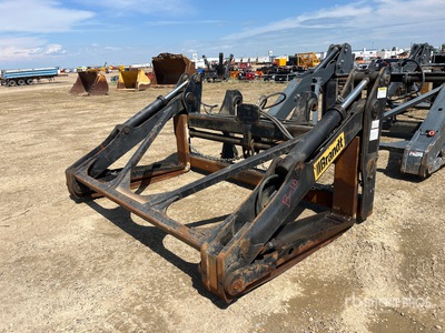 Brandt 54 in Q/C Wheel Loader Grapple - Fits John Deere 524K / 544K / 624K
