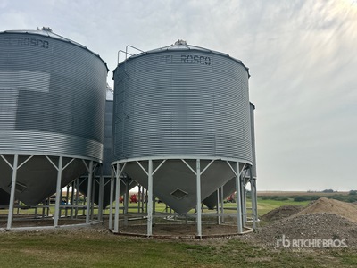 Westeel-Rosco +/- 3300 bu 5 Ring Hopper Contenedor de grano