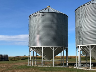 Westeel-Rosco +/- 4400 bu 6 Ring Hopper Grain Bin