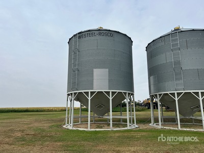 Westeel-Rosco +/- 4400 bu 6 Ring Hopper Contenedor de grano