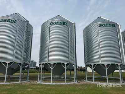 Goebel +/- 4400 bu 5 Ring Hopper Grain Bin