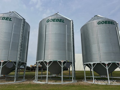 Goebel +/- 4400 bu 5 Ring Hopper Grain Bin