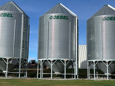 Goebel +/- 4900 bu 5 Ring Hopper Grain Bin