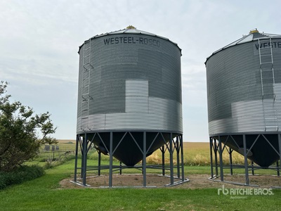 Westeel-Rosco +/- 4400 bu 6 Ring Hopper Contenedor de grano