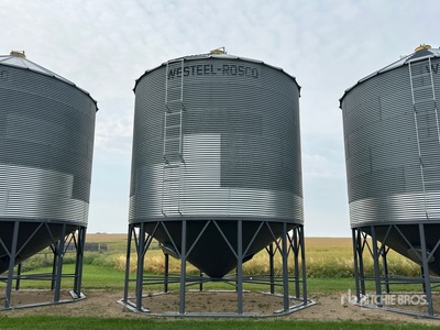 Westeel-Rosco +/- 4400 bu 6 Ring Hopper Contenedor de grano