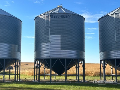 Westeel-Rosco +/- 4400 bu 6 Ring Hopper Grain Bin