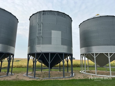 Westeel-Rosco +/- 4400 bu 6 Ring Hopper Contenedor de grano