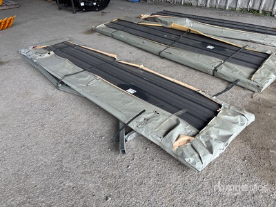 Quantity of (50) 2025 SKLP SKL50 12 ft Galvalume Steel Siding Roofing Sheets (Unused)
