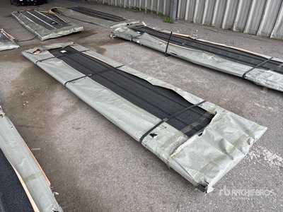 Quantity of (50) 2025 SKLP SKL50 12 ft Galvalume Steel Siding Roofing Sheets (Unused)