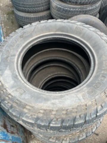 Quantity of (4) General Grabber 275/70R18 Tires