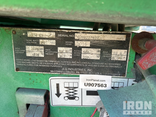 ELEVADOR TIJERA 2014 JLG 1930ES