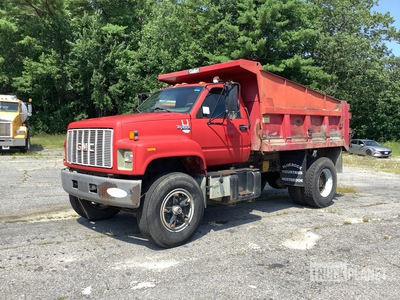 1996 GMC Topkick C7 4x2 S/A Dump Truck