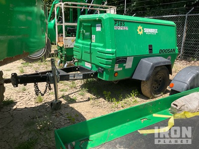 2019 Doosan Infracore P185WD0-T4F 185 cfm Mobile Air Compressor