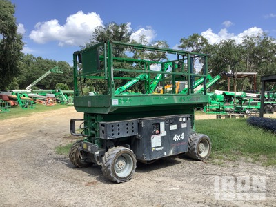 2015 Genie GS-3369RT Dual Fuel 4x4 Scissor Lift