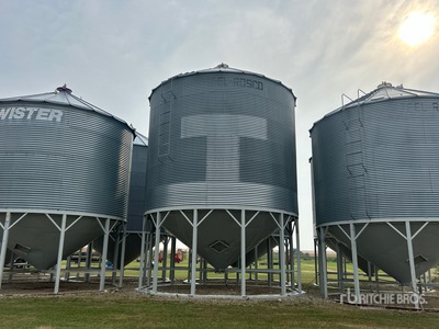 Westeel-Rosco +/- 4400 bu 6 Ring Hopper Grain Bin