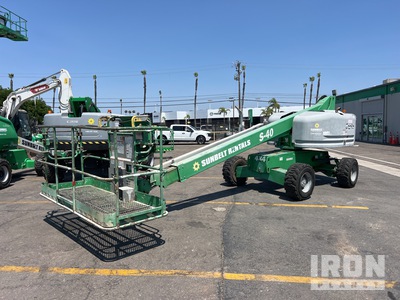 2017 Genie S-40 4WD Diesel Telescopic Boom Lift