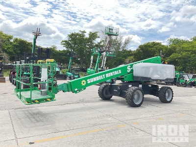 2018 Genie S-60X 4WD Diesel Telescopic Boom Lift