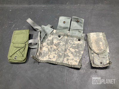 (180) Bandoleer Pouches, (43) Comms Cases, (178) Mag Pouches & Assorted Items