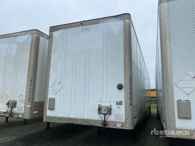 2015 Wabash DVCVHPC 53 ft x 102 in T/A Semi-remorque fourgon
